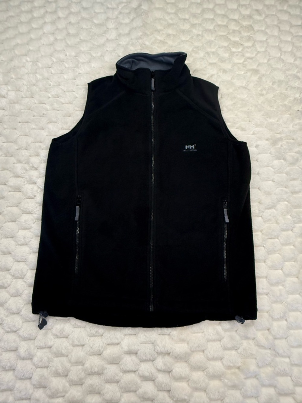 Helly Hansen Women's Daybreaker Fleece Vest - Black Full Zip - Size Medium